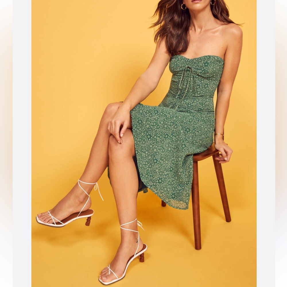 Reformation Harley Strapless Dress